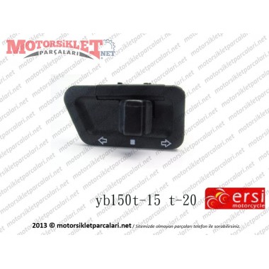 Ersi Motor YB150T-15 T-20 Düğme Sinyal